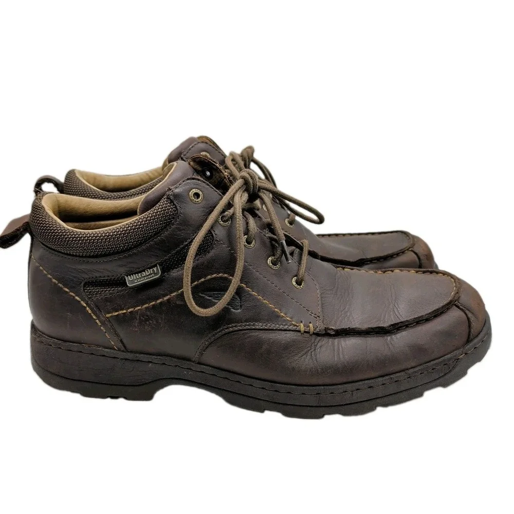 Red Wing 4333 Boots Mens 12 M Ankle Boot Lace Up Round Toe Casual Leather Brown